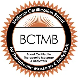 Board Certification in Therapeutic Massage and Body Bodywork Badge